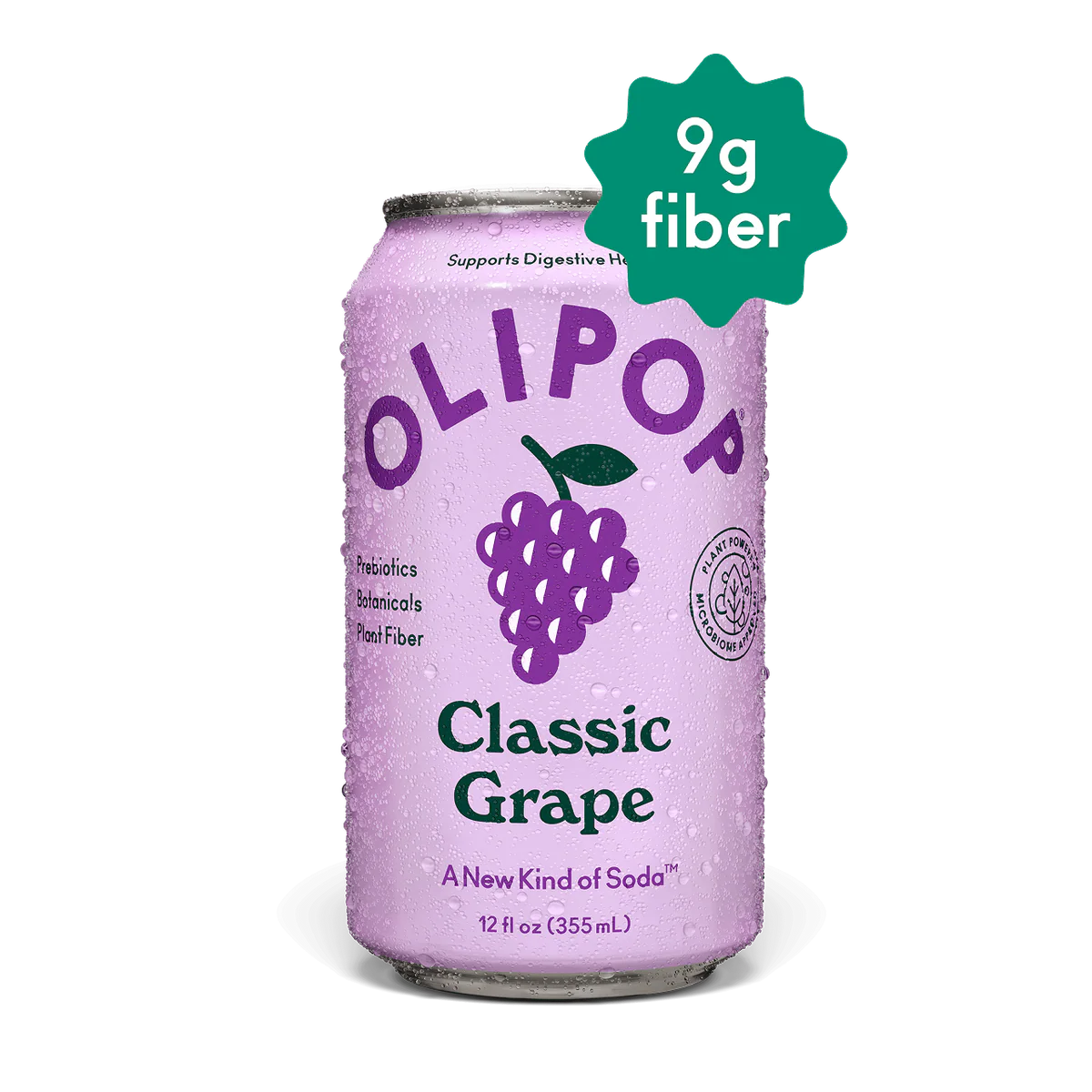 OLIPOP Classic Grape 9g Fiber