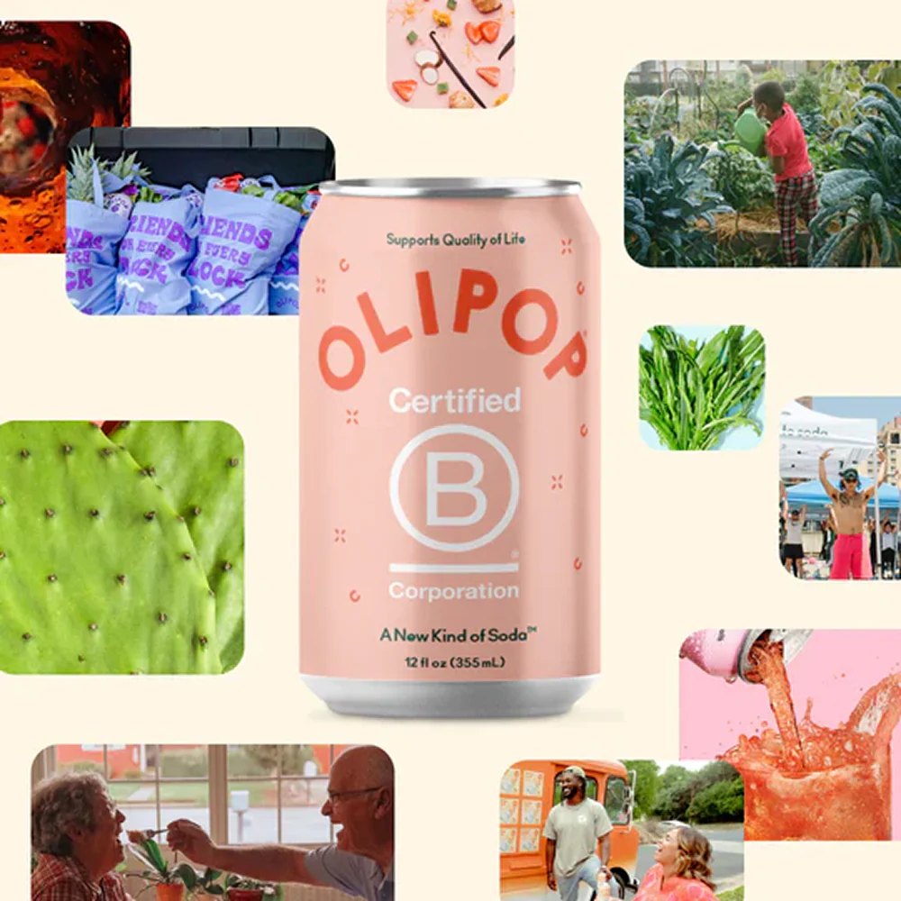 OLIPOP Certified B Corporation Status